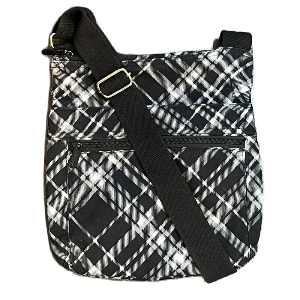 Thirty-One Plaid Crossbody
